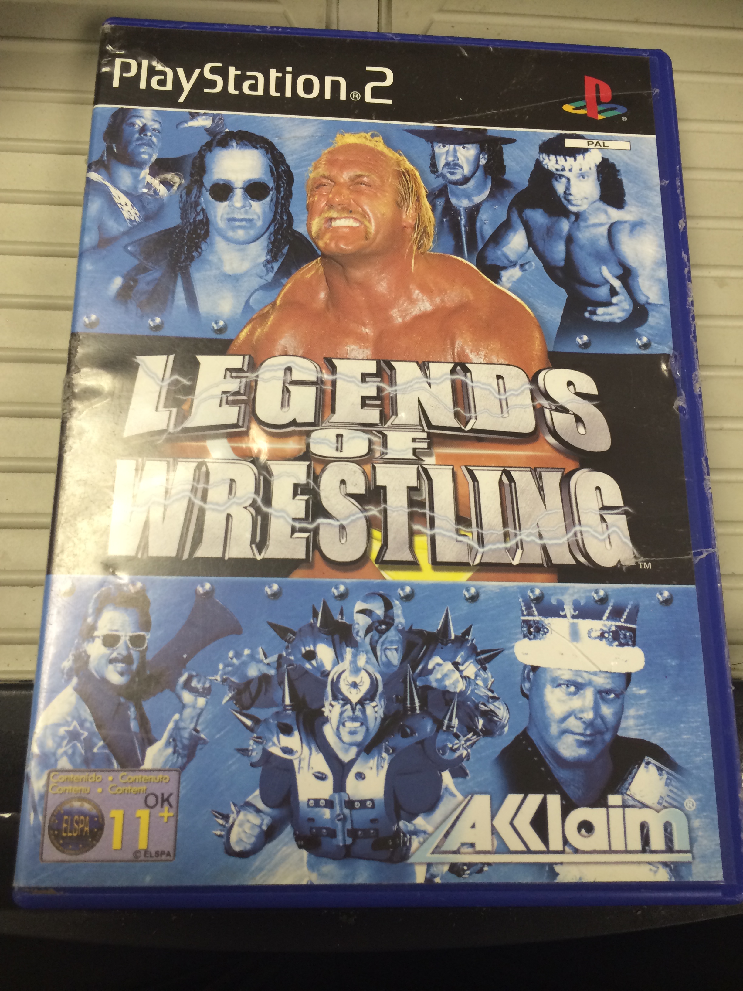 ps2 摔跤传奇1 legends of wrestling wwf 职业摔角 wwe