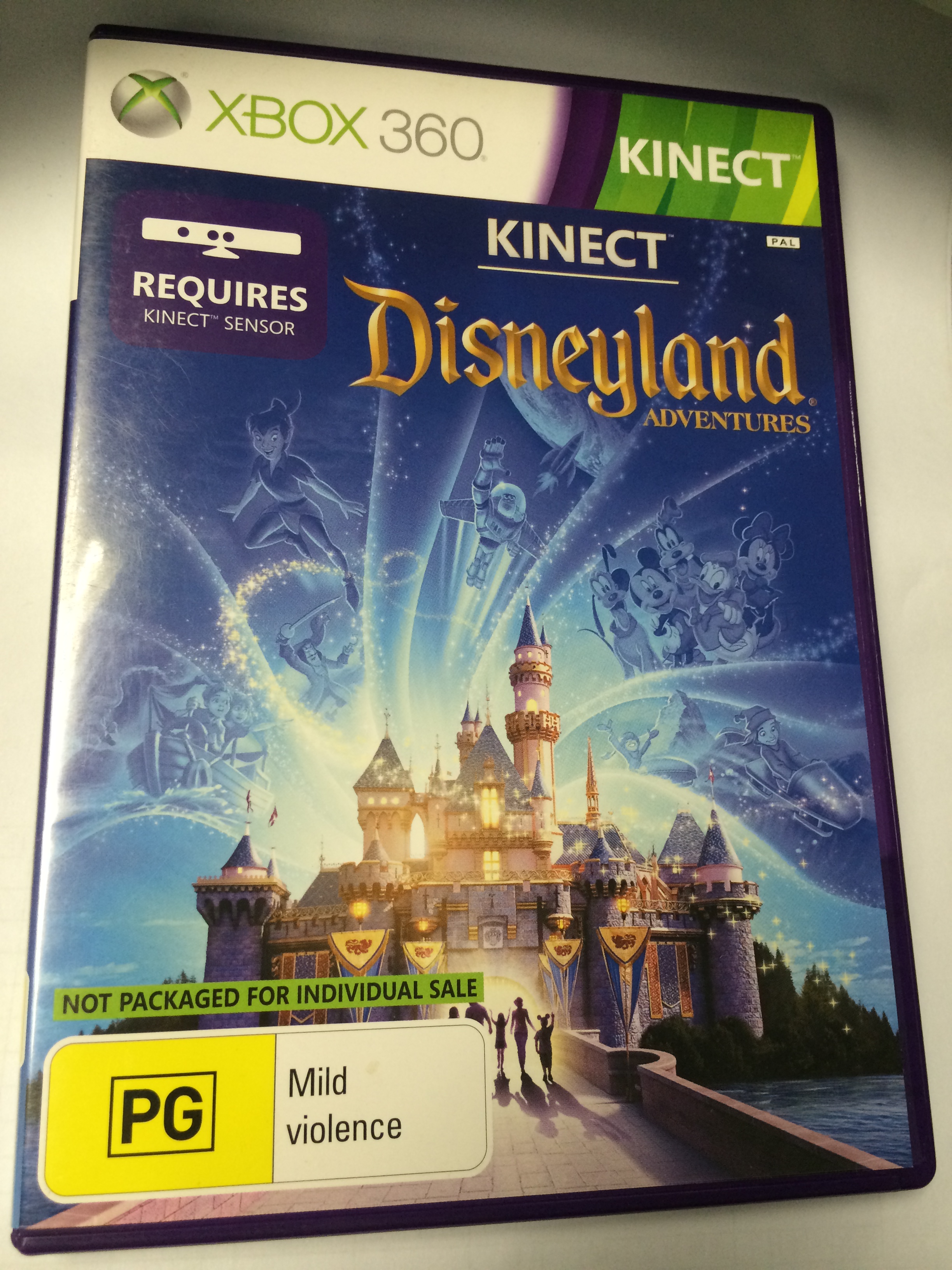 非全区 迪士尼乐园大冒险 Kinect Disneyland Adventure 迪斯尼 体感游戏