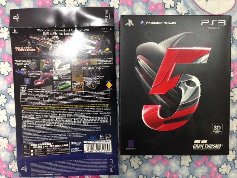GT赛车5 初版带书 Gran Turismo 5