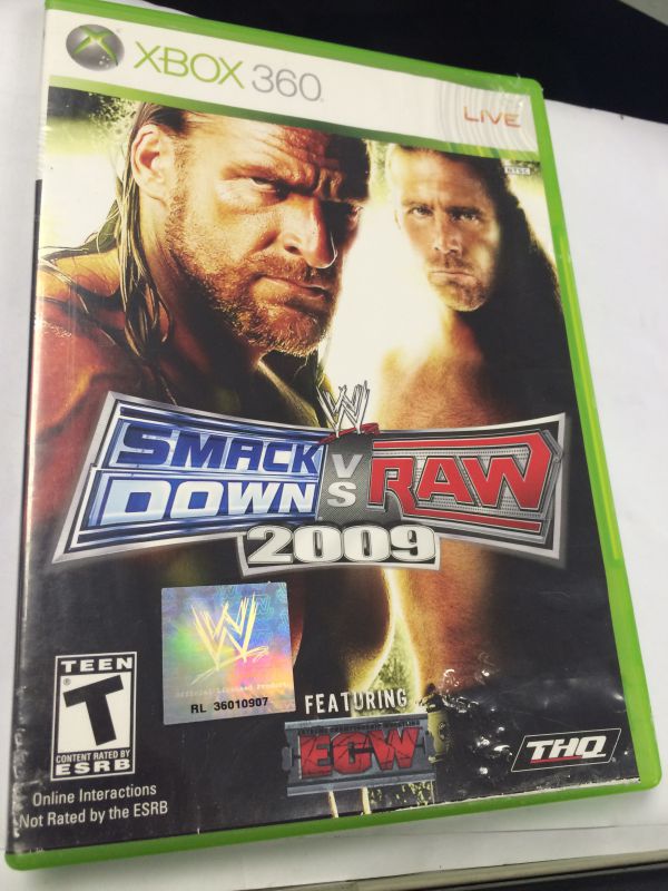 全区 WWE SmackDown vs Raw 2009 世界摔跤娱乐 美国职业摔角 wwf