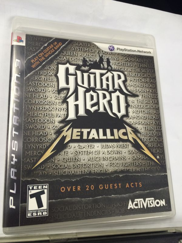 吉他英雄 金属乐队 Guitar Hero Metallica 重金属
