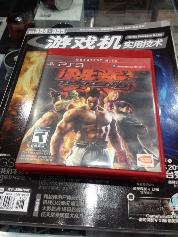 PS3 铁拳6 TK6 美版