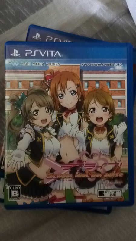 psv lovelivevol.1 日版 箱说全 带特典