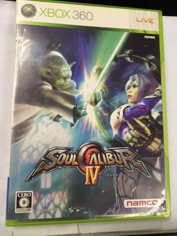 港版机可玩 带英文 刀魂4 Soul Calibur 灵魂能力IV 魂之利刃