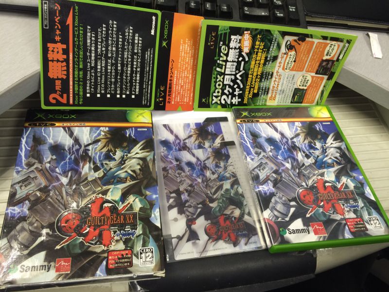 xbox1一代初代 限定版 GUILTY GEAR XX #RELOAD the Midnight Carnival 罪恶工具 罪恶装备