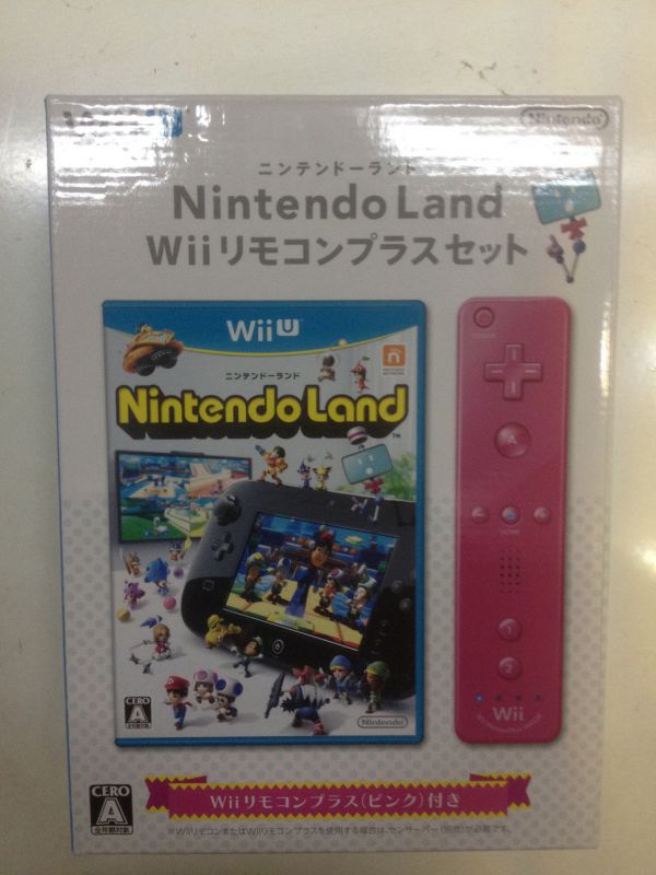 任天堂大陆 乐园 Nintendo Land 套装拆机手柄 粉色