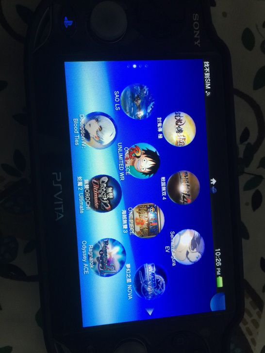 psv1000港版3g wifi版64g内存卡 附带20个大作的单机版