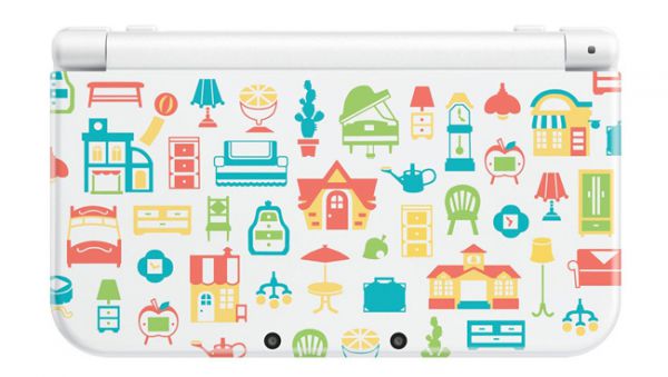 任天堂new 3DSLL动物之森限定机