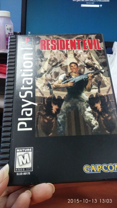 ps1 生化危机元祖 美版 加长版