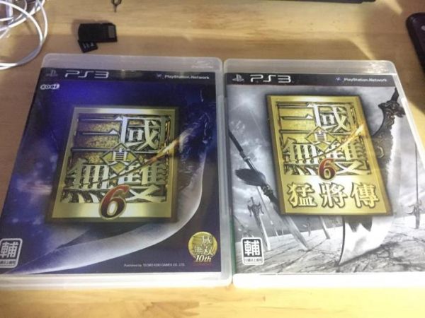 PS3 真三国无双6 和 猛将传 港版中文 