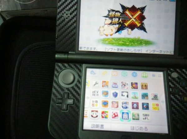 NEW3DSLL免卡破解 新大三 new3dsll 日版 怪猎X中文版