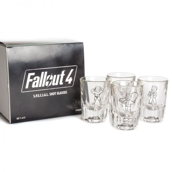 辐射 玻璃杯 四件套 套装一 Fallout 现货 