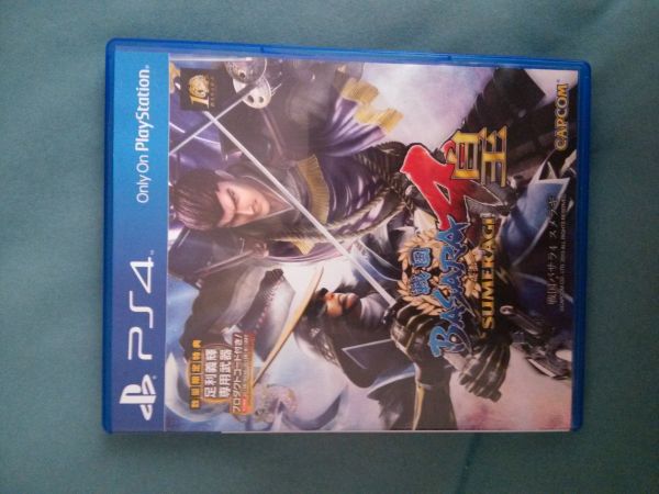 中古战国BASARA4皇ps4， 港版日文，价钱210包邮成品实物