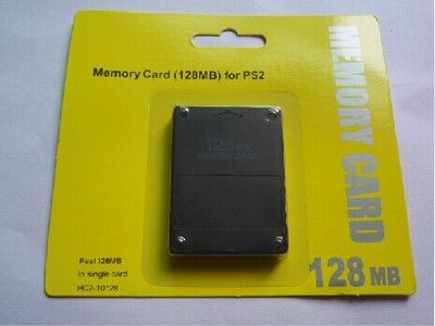 全新 PS2记忆卡;128MB记忆卡;PS2存储卡