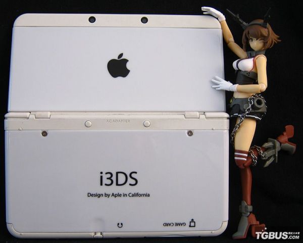 包邮 任天堂NEW 3DS彩壳；新小三专用外壳；致敬苹果版