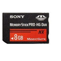 原装全新 SONY/索尼 MS-HX 记忆棒 PSP 高速短棒红棒 8G