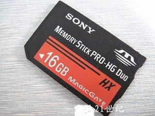 原装全新 SONY/索尼 MS-HX 记忆棒 PSP 高速短棒红棒 8G