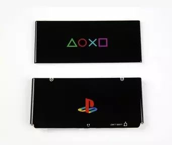 包邮 NEW 3DS任天堂限定彩壳；黑色索尼个性替换壳