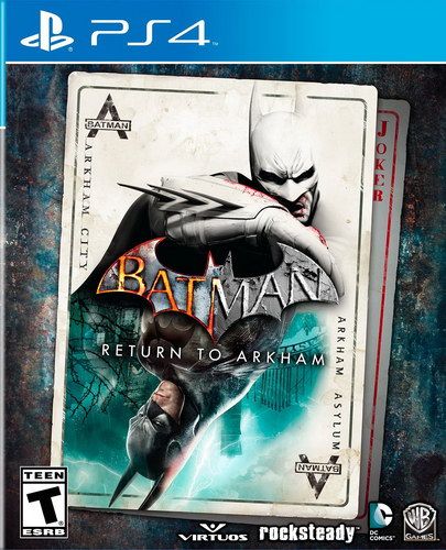PS4蝙蝠侠 重返阿卡姆 阿甘疯人院 合集 港版英文