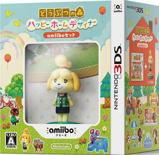 动物之森 快乐家园设计师 amiibo套装 日版