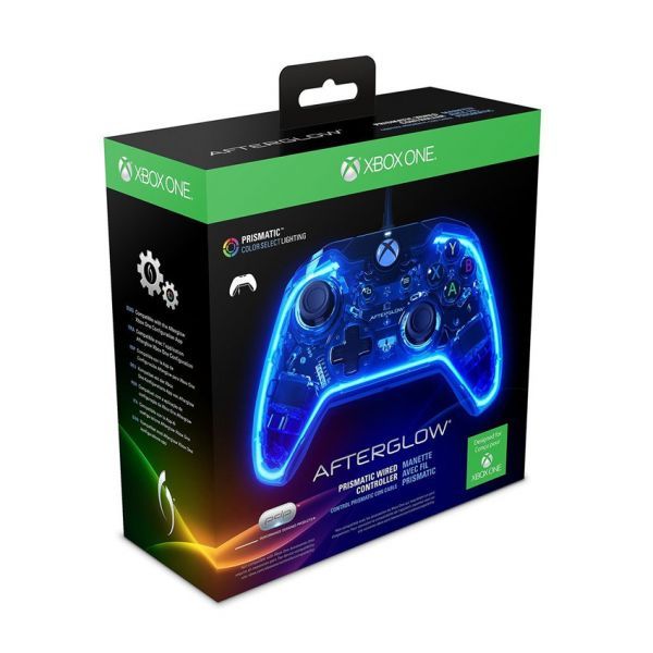 游戏手柄 PDP Xbox One 透明RGB 霓虹炫光 现货