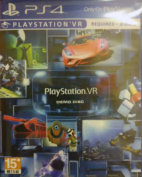 PS4VR游戏体验版 DEMO DISC 7合1 港版英文VR游戏