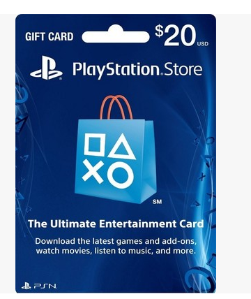 PlayStation PSN 美国 美服 US PSN 预付卡 点卡 20美金