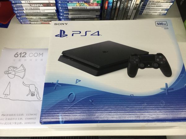 PS4薄版slim 500GB国行顺丰到付 冰点促销