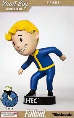 弯腰辐射小子 Fallout4辐射4游戏手办