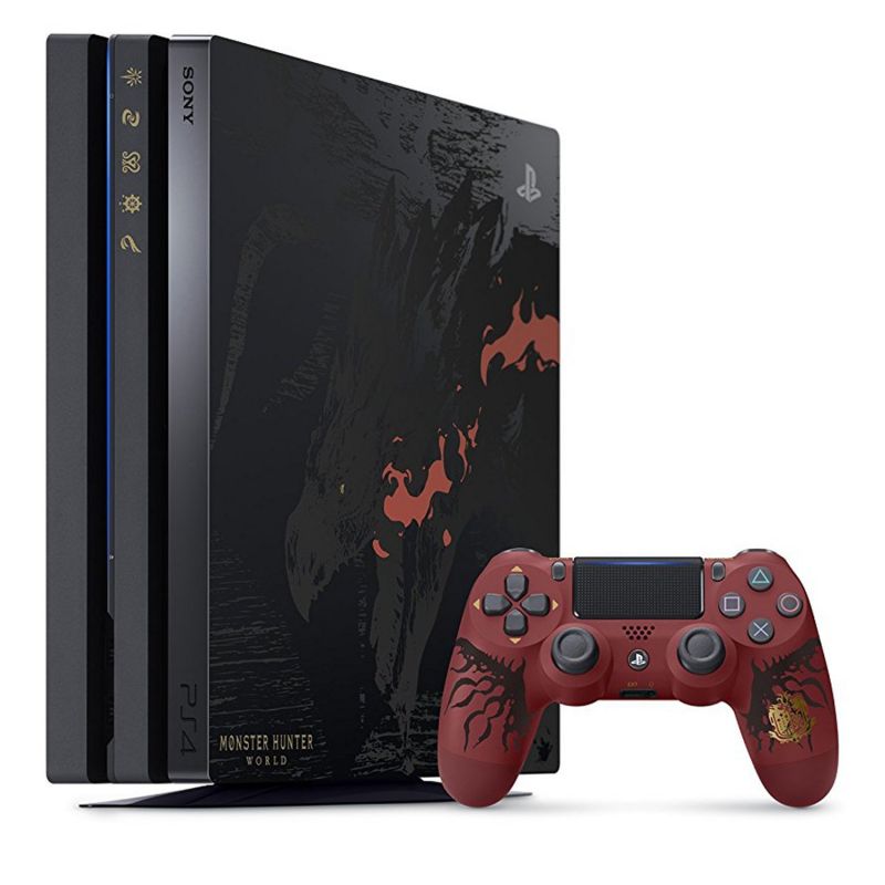 PS4PRO 怪物猎人世界限定主机港版 顺丰到付