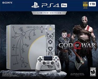 PS4PRO美版战神限定机 顺丰包邮